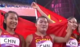 女子4x100米接力决赛