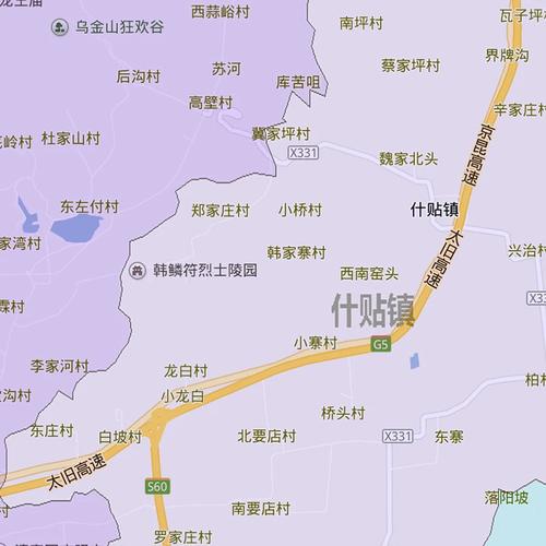 榆次地图（晋中榆次地图）