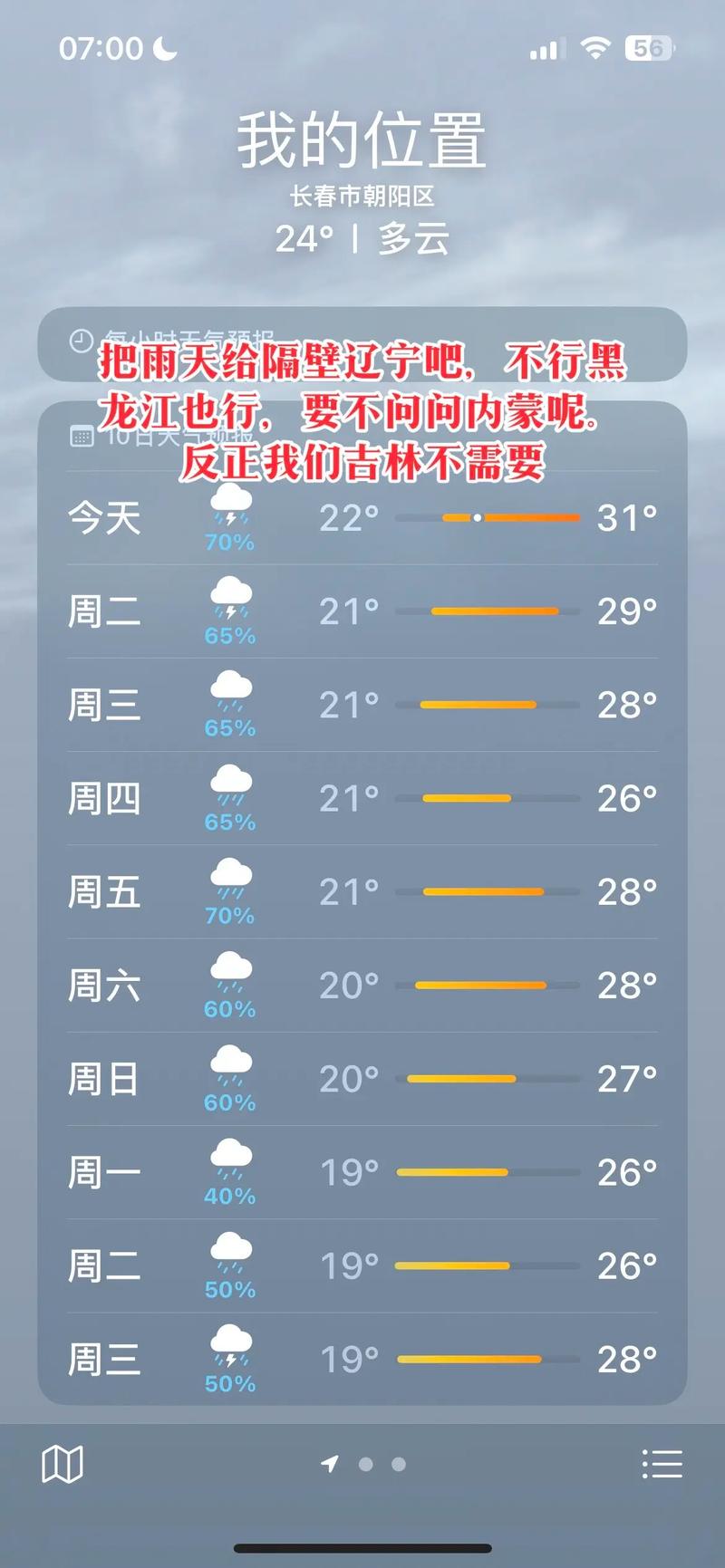 长春天气预报10天(长春天气预报15天内)