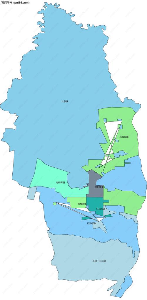 石河子市地图（新疆石河子市地图）